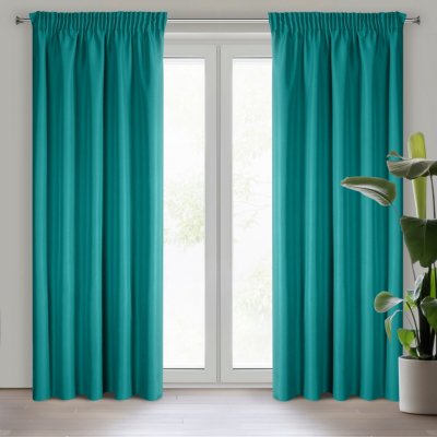 ZÁVĚS RITA NA PÁSCE 140X270 CM TYRKYSOVÁ – Hledejceny.cz