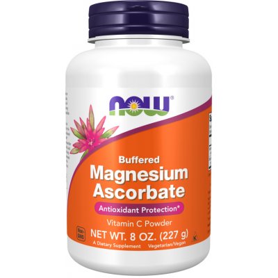NOW Magnesium Ascorbate Pure Buffered Powder 227 g