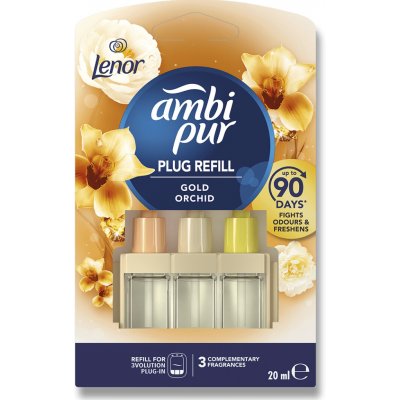 Ambi Pur 3volution elektrická náplň lenor gold orchid 20 ml – Sleviste.cz