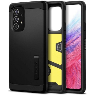 Pouzdro SPIGEN Tough Armor Samsung Galaxy A53 5G černé se stojánkem – Zboží Mobilmania