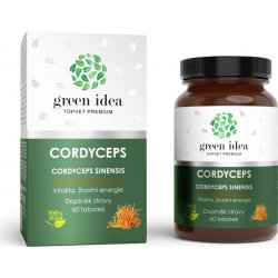 Topvet Cordyceps bylinný extrakt 60 kapslí