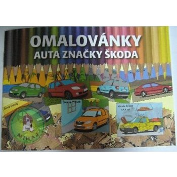 Omalovánky auta značky Škoda