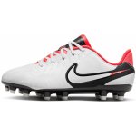 Nike Tiempo Legend 10 Academy FG/MG JR bílo-červené DV4348-100 – Zboží Dáma