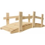 Zahradní dřevěný můstek - bez povrchové úpravy - 71 cm – Zboží Dáma