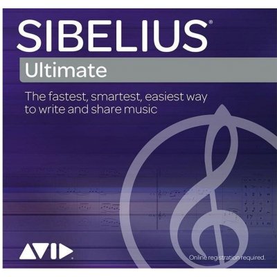 Sibelius Ultimate + PhotoScore + AudioScore – Zboží Živě