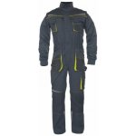 Cerva EMERTON Stretch Odolná strečová kombinéza černá/žlutá – Zboží Dáma