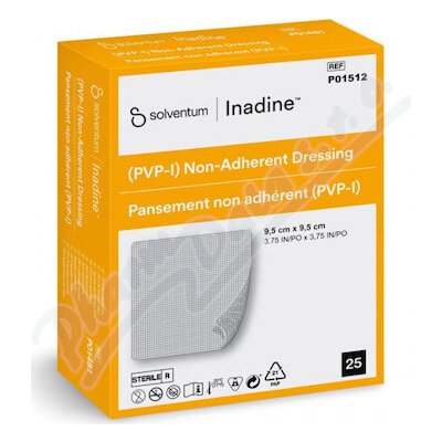 Inadine 9,5 x 9,5 cm 25 ks Solventum – Zboží Dáma