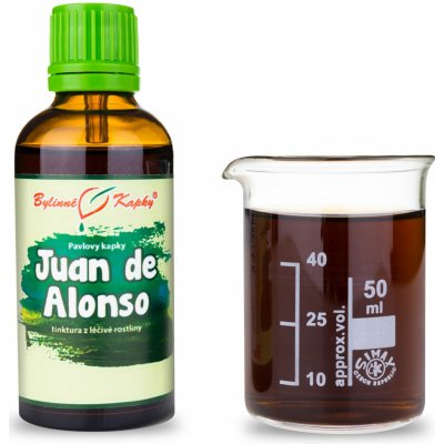 Bylinné kapky Pavlovy bylinné kapky Juan de Alonso tinktura 50 ml – Hledejceny.cz