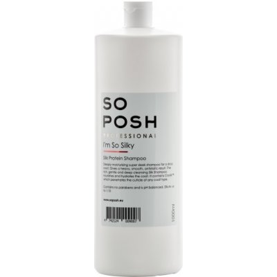 So Posh Silk Hedvábný šampon Silky 1 l – Zboží Dáma