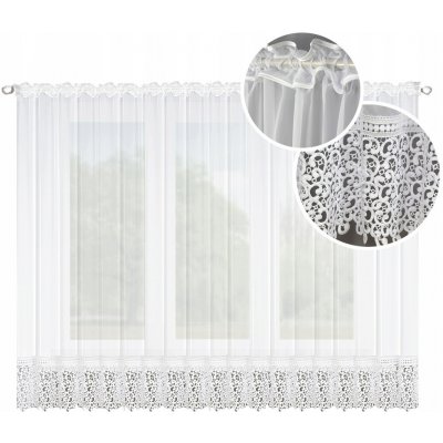 Glimmerstone Klasická voálová záclona 400 cm x 175 – Hledejceny.cz