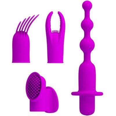 Pretty Love 4 In 1 Vibrating Stimulators – Zboží Dáma