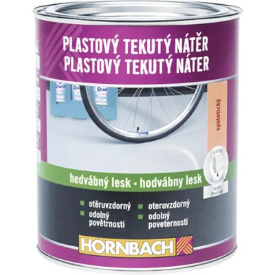 Hornbach Plastový tekutý nátěr 2,5 l oblázkově šedá