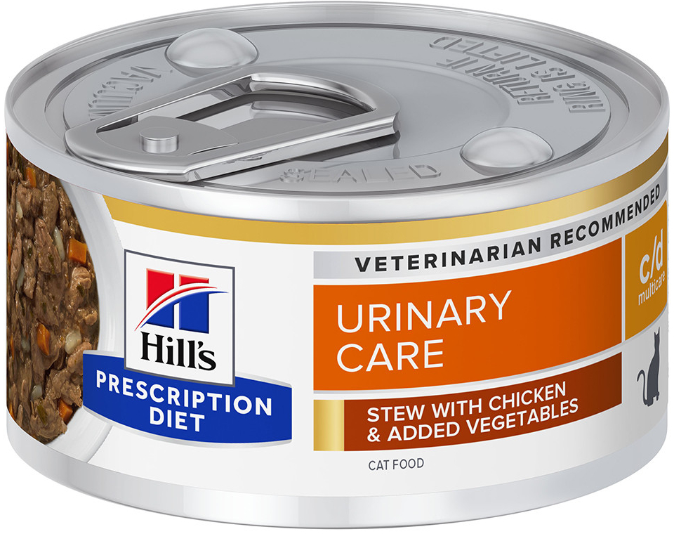 Hill\'s Prescription Diet c/d Urinary Care Chicken & Vegetables 24 x 82 g