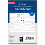 Filofax Týdenní kalendář 2026 týden/2 strany náplň kapesních diářů ČJ + SJ formát A7 – Zboží Dáma