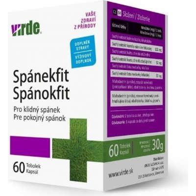 Virde Spanekfit 60 tobolek – Hledejceny.cz