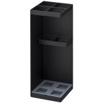 YAMAZAKI Stojan na 4 deštníky Smart 6719, černý – Zboží Dáma