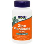 Now Foods Pikolinát Zinku 50 mg 120 kapslí – Hledejceny.cz