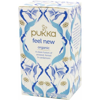 Pukka Herbs BIO čaj Detoxikační Feel New 20 sáčků – Zbozi.Blesk.cz