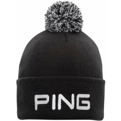 Ping Classic Bobble zimní golfová čepice černá – Hledejceny.cz