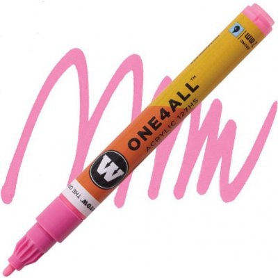 Molotow Acrylic marker One4All 127HS 2mm #200 neon pink – Zbozi.Blesk.cz