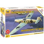 Zvezda Messerschmitt B 109 F2 Luftwaffe Snap Kit 7302 1:72 – Zboží Dáma