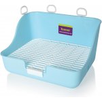 Hafani Toaleta pro králíky a fretky s roštem 28 x 21 x 16 cm – Zboží Mobilmania