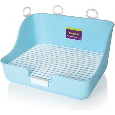 Hafani Toaleta pro králíky a fretky s roštem 28 x 21 x 16 cm – Zboží Mobilmania