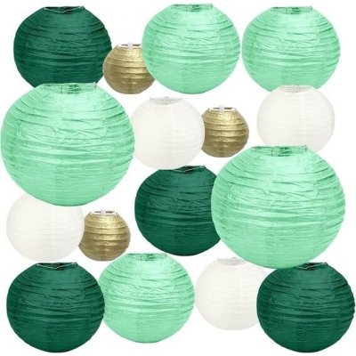HONMOK 16 kusů papírových luceren – Hledejceny.cz