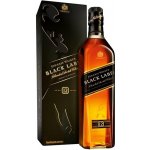 Johnnie Walker Black Label 12y 40% 0,7 l (dárkové balení 2 sklenice) – Zboží Mobilmania