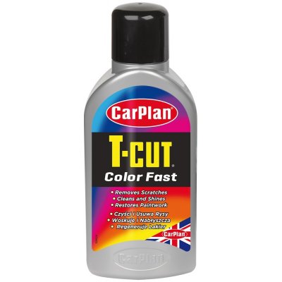 CarPlan Barevná leštěnka T-CUT bílá 500 ml