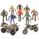 The Corps Vojáci s motorkou sada 8 figurek 11 cm – Zboží Mobilmania