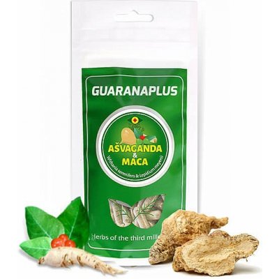 Guaranaplus Ašvaganda + Maca 100 kapslí