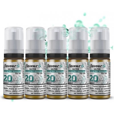 Flavourit SALTER PG70/VG30 20mg 5x10ml – Zboží Dáma