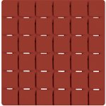 MSV sada 5 ks protiskluzových podložek QUADRO terakotá 13 x 13 cm – Hledejceny.cz