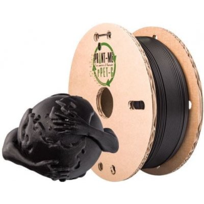 Print-Me rPET-G černá antracit, 1,75mm, 1kg – Zboží Živě