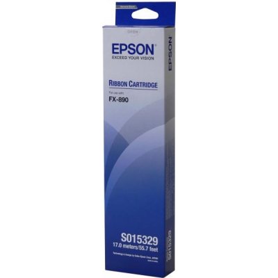 Epson originální páska do tiskárny, C13S015329, černá, Epson FX 890, – Zboží Mobilmania