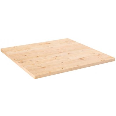 Omaxi 799557 Stolní deska 70x70x2,5 cm masivní borovice čtvercová – Zboží Dáma