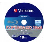Verbatim BD-R 25GB 6x, printable, cakebox, 10ks (43804) – Zboží Živě