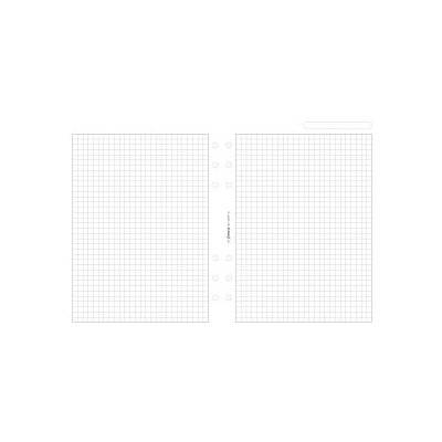 Filofax náplň A5, papír bílý čtverečkový – Zboží Dáma
