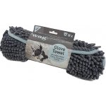 Trixie Ručník s kapsami na ruce z mikrovlákna šedý 80 x 35 cm – Sleviste.cz