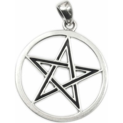 Peter Stone. Stříbrný přívěsek Pentagram no. 012. 900510 – Zbozi.Blesk.cz