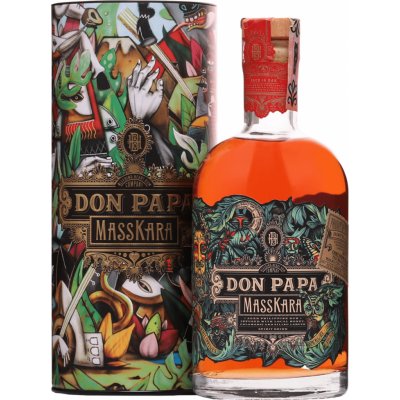 Don Papa MassKara Street Art 40% 0,7 l (tuba) – Zboží Mobilmania