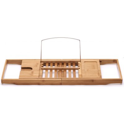 Optima Vanová polička Optima bambusová, posuvná 70-105 cm, POLICEVANBA POLICEVANBA – Zboží Mobilmania