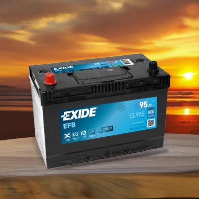 Exide START-STOP EFB 12V 95Ah 800A EL955 | Zboží Auto