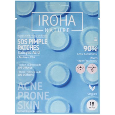 Iroha nature náplasti na nedokonalosti pleti 18 ks – Sleviste.cz