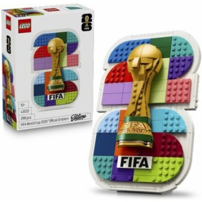 LEGO® Editions 43032 Oficiální emblém FIFA World Cup 2026 – Zboží Živě