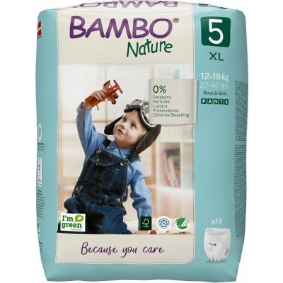 Bambo Nature Pants 5 11-17kg 19ks – Hledejceny.cz