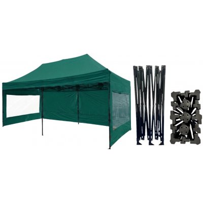 TENTino STEEL HEXAGON 3x6 m /6 noh 9A - ZELENÁ – Hledejceny.cz