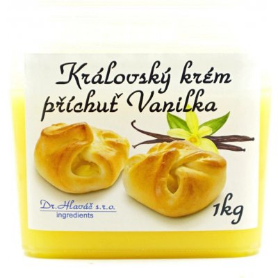 Dr.Hlaváč Královský krém s příchutí VANILKA 1 kg – Sleviste.cz