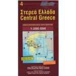 mapa Central Greece 1:200 t. voděodolná – Zbozi.Blesk.cz
